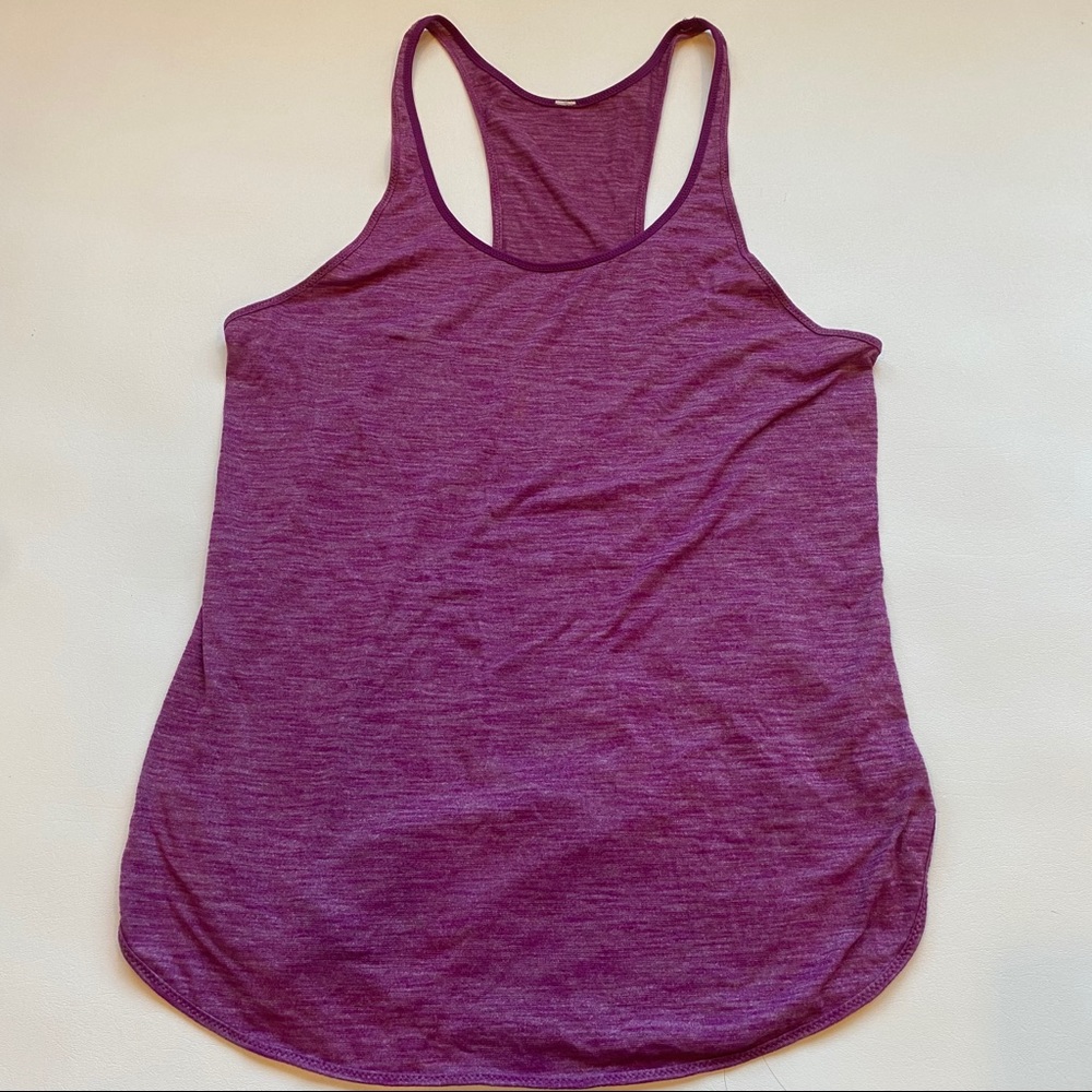 Lululemon 8? Fuchsia Racerback Athletic Tank Top